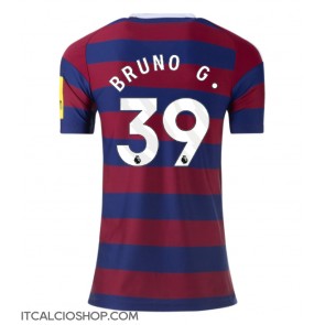 Newcastle United Bruno Guimaraes #39 Terza Maglia Femmina 2024-25 Manica Corta